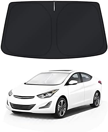 KUST Windshield Sun Shade for 2011–2016 Hyundai Elantra Window Accessories by KUST