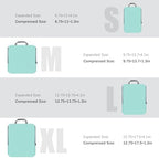 PANDA JOYS 4 Set Compression Packing Cubes Travel - Image 5