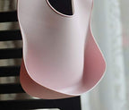 2-Pack Waterproof Silicone Baby Bib Lightweight Comfortable Easy-Wipe Clean - Image 6