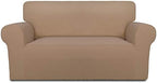 PureFit Stretch Loveseat Covers Fleece Couch Covers by PureFit