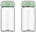 Breastmilk Storage Bottles Collection Bottles, 10oz Wide-Neck Breast Milk by Unknown
