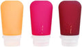 humangear GoToob+ 3-Pack, Burgundy/Orange/Magenta by humangear