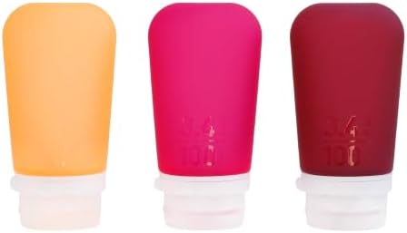 humangear GoToob+ 3-Pack, Burgundy/Orange/Magenta by humangear