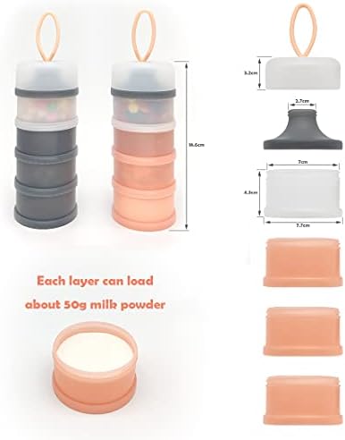 Baby Formula Dispenser, Formula Container, Portable Milk Powder Dispenser - Image 7