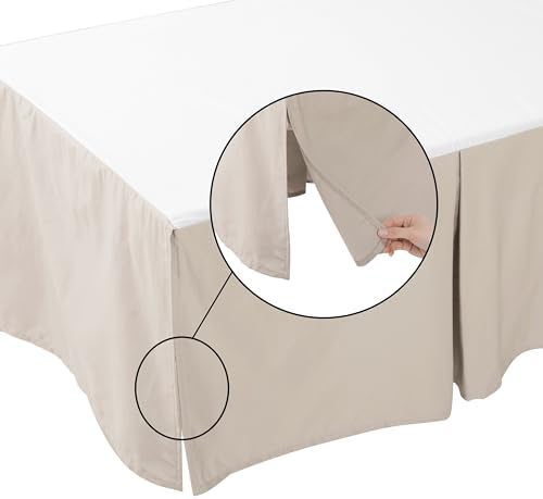 Crib Skirt Dust Ruffle, 100% Egyptian Cotton 400 Thread Count Soft Breathable - Image 5