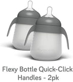 Nanobebe Flexy Bottle Handles, Easy-Grip Ergonomic Handles, Transitional Sippy - Image 4