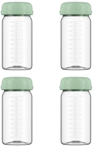 Breastmilk Storage Bottles Collection Bottles, 10oz Wide-Neck Breast Milk by Unknown