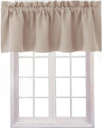 Hiasan Camel Valance Curtains for Window 42 x 18 Inches 1 Panel by Hiasan