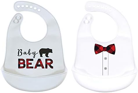 Little Treasure Unisex BabySilicone Bibs - Image 2
