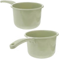 2pcs Light Green Plastic Water Ladles Kitchen Household Water Scoops Bathing by BIUDECO