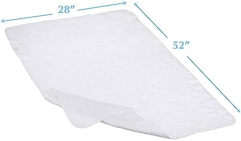 American Baby Company Waterproof Flat Crib Mattress Pad Cover 52" x 28" - Image 3