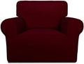 PureFit Super Stretch Chair Covers Fleece Couch Covers by PureFit