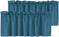 H.VERSAILTEX Blackout Valances for Windows, Kitchen Window Valance Curtains for by HVERSAILTEX