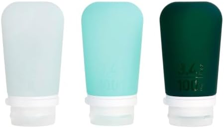 humangear GoToob+ 3-Pack, Spring Green/Mint/Forest by humangear