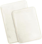 Clara Clark 2 Piece Bathroom Rugs Bath Mat Set, Velvet Memory Foam Bath Mats - Image 4