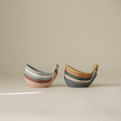 mushie Whale Bath Stackers Floating Toy | Made in Denmark - Image 4