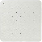 HEVEA Natural Rubber Wave Bath Mat – Square 21x21 in by HEVEA
