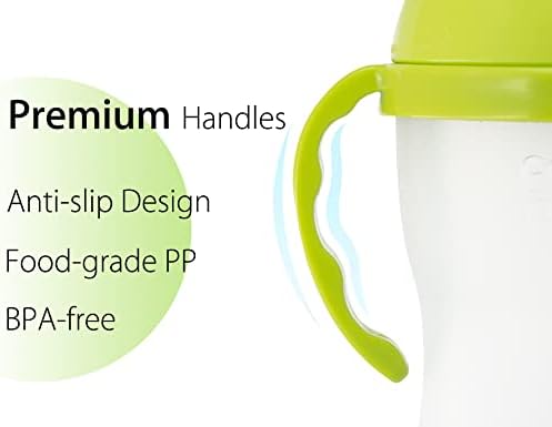 CHUBBIEE Baby Bottle Handles for Comotomo 5oz & 8oz, Ergonomic Non-Slip Grips - Image 5