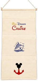Practical Cruise 3-Pocket Hanging Wall Organizer, Cute Door Pocket Storage by AUII+JO+DESIGN
