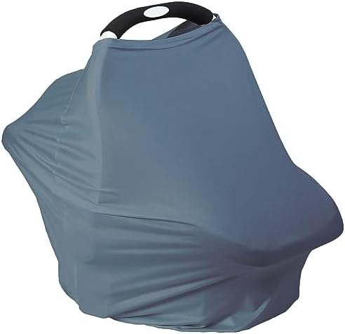 Breathable Car Seat Cover for Babies – Multi-Purpose Soft Rayon Nursing Cover by Meetjoy