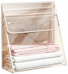No-Drill Hanging Shower Caddy, PVC Toiletry Bag by Unknown