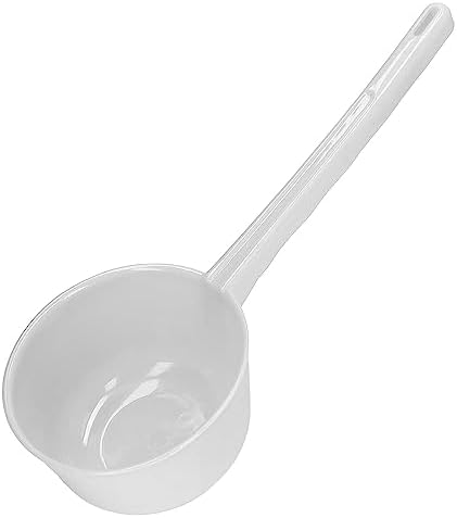 Scoop for Bath White Plastic Ladle - Image 3