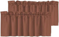 H.VERSAILTEX 2 Panels Blackout Valances by HVERSAILTEX