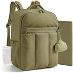 BAGSMART Diaper Backpack with Insulated Pockets & Changing Pad by BAGSMART