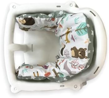 High Chair Cover for IKEA Antilop, Cotton Cover for Inflatable Cushion - Image 4
