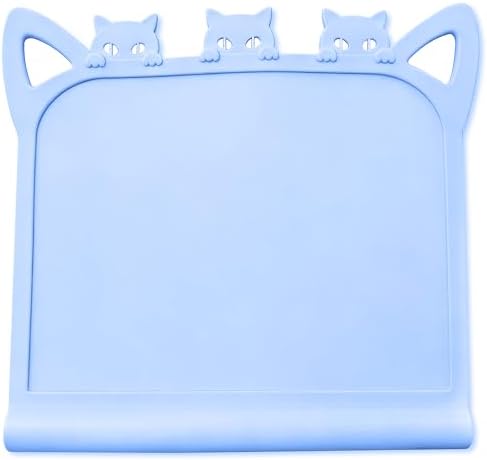 Silicone Toddler Placemat with Teething Table Edge Bumper by BIGSPINACH