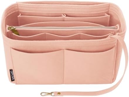 OPPOSHE Purse Organizer Insert for Handbags, Softened Felt Bag Insert Organizer by OPPOSHE
