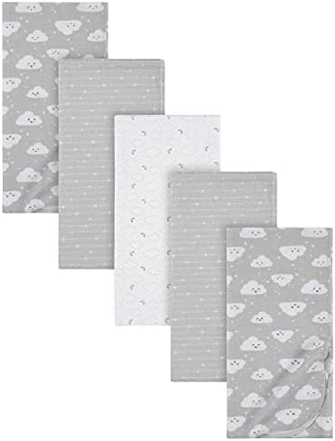 Gerber Newborn Infant Baby Toddler Nursery 100% Cotton Flannel Receiving by Gerber