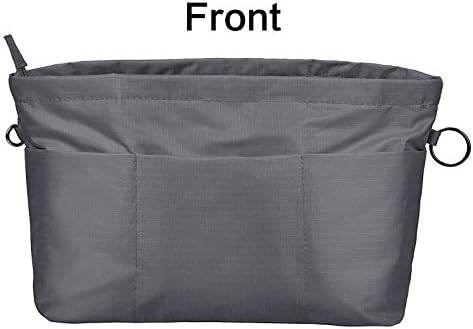 Vercord Handbag Purse Tote Pocketbook Organizer Insert Zipper Closure 11 - Image 5