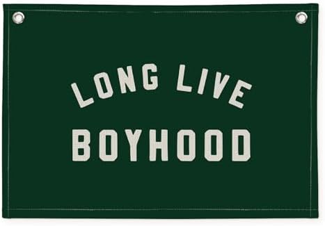 Long Live Boyhood Boys Room Decor by Wheatwin