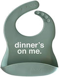 Denver James Silicone Feeding Bibs | Dishwasher Safe. Waterproof. Adjustable. by DenverJames