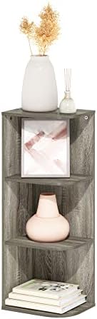 Furinno PASIR Book Shelf, 3-Tier Corner Bookshelf - Image 5
