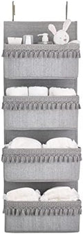 Dahey Over The Door Organizer 4 Pockets Hanging Behind Door Storage by Dahey