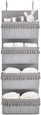 Dahey Over The Door Organizer 4 Pockets Hanging Behind Door Storage by Dahey