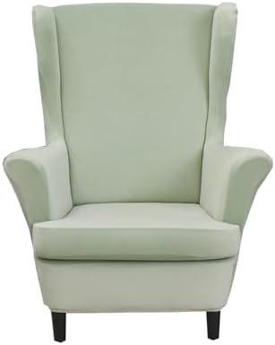 CRFATOP Wingback Chair Covers Wing Armchair Slipcovers by CRFATOP