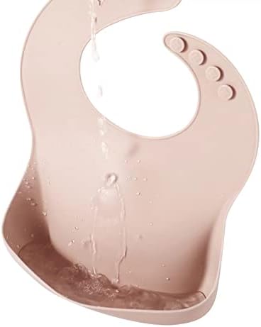 PandaEar 2 Pack Silicone Baby Bibs - Image 6