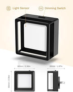DORESshop Red Night Light, Night Lights Plug Into Wall, Light Sensor - Image 7