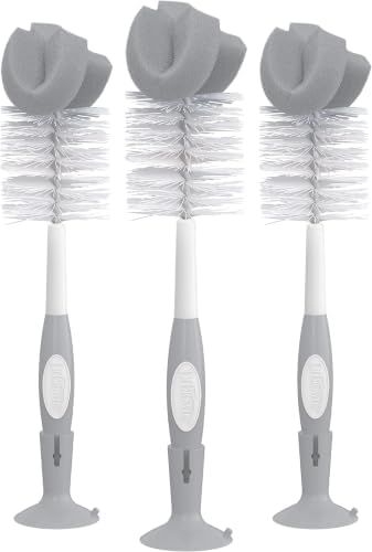 Dr. Brown's Reusable Sponge Baby Bottle Cleaning Brush Set by Unknown