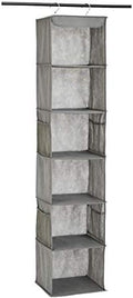 Amazon Basics 6-Tier Hanging Closet Shelf Organizer by AmazonBasics