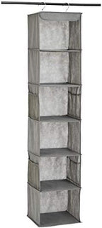Amazon Basics 6-Tier Hanging Closet Shelf Organizer by AmazonBasics