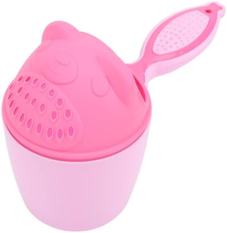 Baby Shampoo Rinse Cup Supply Bath Cup Baptism Handle Flusher Rinser Bear Split - Image 5