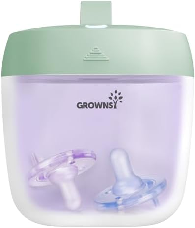 GROWNSY Pacifier Sanitizer Portable Holder Case by GROWNSY