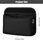 JEYODA Car Seat Side Storage Pocket, Small Organizer, PU Leather - Image 4