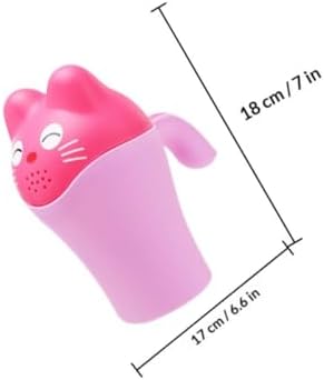 2pcs Shampoo Rinse Cup Pp TPE Shower Bath Rinser - Image 2