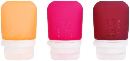 humangear GoToob+ 3-Pack, Burgundy/Orange/Magenta by humangear