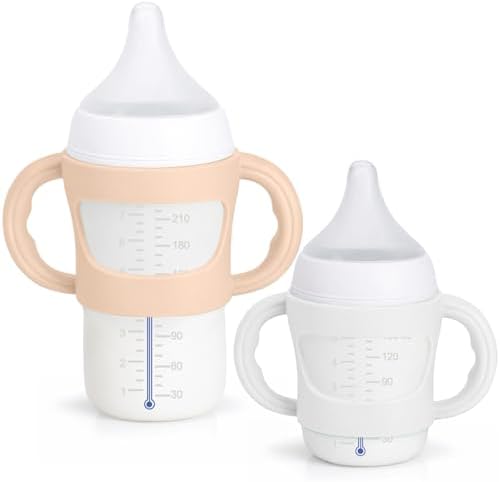 2 Pack Silicone Baby Bottle Handles by Unknown
